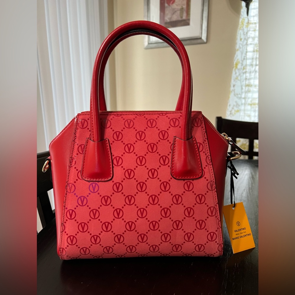 New Valentino By Mario Valentino Mimi Monogram Handbag - Picture 3 of 12